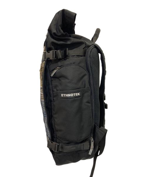 ETHNOTEK（エスノテック）ethnotek (エスノテック) 民族柄デイパック ブラックの古着・服飾アイテム