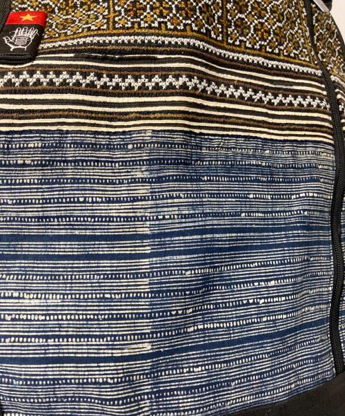 ETHNOTEK（エスノテック）ethnotek (エスノテック) 民族柄デイパック ブラックの古着・服飾アイテム