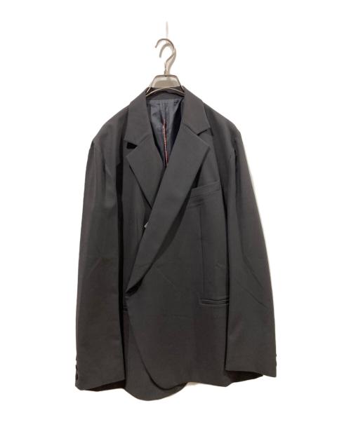 Edwina Horl（エドウィナ ホール）Edwina Horl (エドウィナ ホール) tailored jacket double-breasted. グレー サイズ:Ｍの古着・服飾アイテム