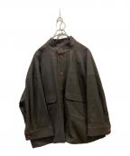 Edwina Horlエドウィナ ホール）の古着「HBB STAND-UP COLLAR BLOUSON」｜ブラウン