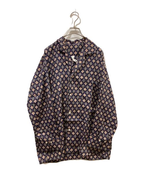 Edwina Horl（エドウィナ ホール）Edwina Horl (エドウィナ ホール) pyjama shirt ネイビー サイズ:XSの古着・服飾アイテム