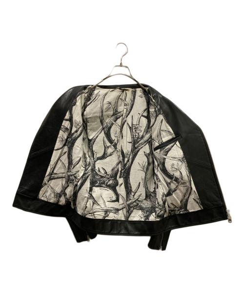 SHIPS JET BLUE（シップスジェットブルー）SHIPS JET BLUE (シップスジェットブルー) ダブルライダースジャケット ブラック サイズ:Sの古着・服飾アイテム