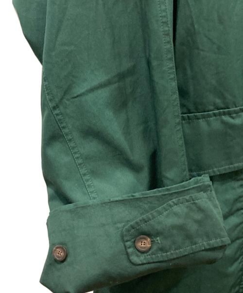 BALENCIAGA（バレンシアガ）BALENCIAGA (バレンシアガ) ステンカラーコート グリーン サイズ:Lの古着・服飾アイテム