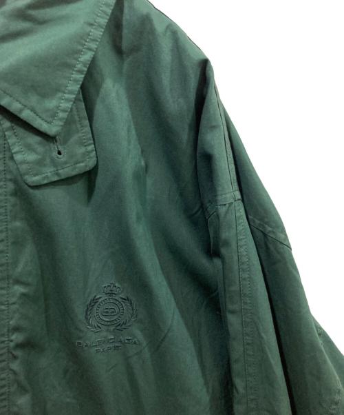 BALENCIAGA（バレンシアガ）BALENCIAGA (バレンシアガ) ステンカラーコート グリーン サイズ:Lの古着・服飾アイテム
