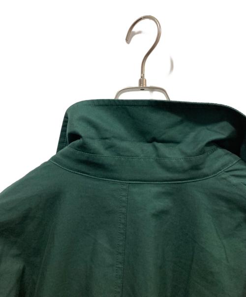 BALENCIAGA（バレンシアガ）BALENCIAGA (バレンシアガ) ステンカラーコート グリーン サイズ:Lの古着・服飾アイテム