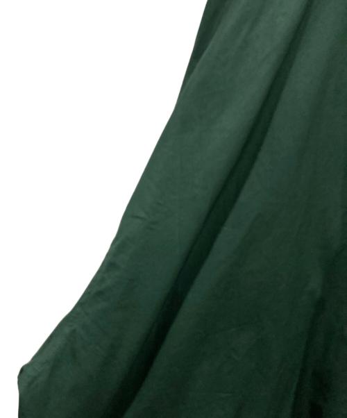 BALENCIAGA（バレンシアガ）BALENCIAGA (バレンシアガ) ステンカラーコート グリーン サイズ:Lの古着・服飾アイテム