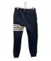 Thom Browne (トムブラウン) スウェットパンツ ネイビー サイズ:表記無し：14000円