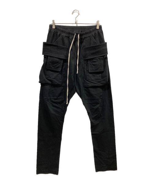 RICK OWENS（リックオウエンス）RICK OWENS (リックオウエンス) CREATCH CARGO DRAWSTRING ブラック サイズ:Sの古着・服飾アイテム