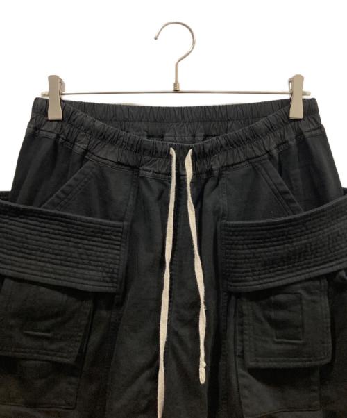 RICK OWENS（リックオウエンス）RICK OWENS (リックオウエンス) CREATCH CARGO DRAWSTRING ブラック サイズ:Sの古着・服飾アイテム