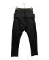 RICK OWENS (リックオウエンス) CREATCH CARGO DRAWSTRING ブラック サイズ:S：30000円