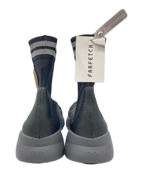 FENDI（フェンディ）FENDI (フェンディ) ハイソックスブーツ ブラック サイズ:表記不明の古着・服飾アイテム