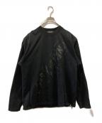 Mastermind JAPANマスターマインド ジャパン）の古着「スカルプリントカットソー」｜ブラック