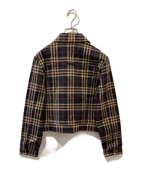BURBERRY LONDON（バーバリーロンドン）BURBERRY LONDON (バーバリーロンドン) ノバチェックジャケット ブラック サイズ:Mの古着・服飾アイテム