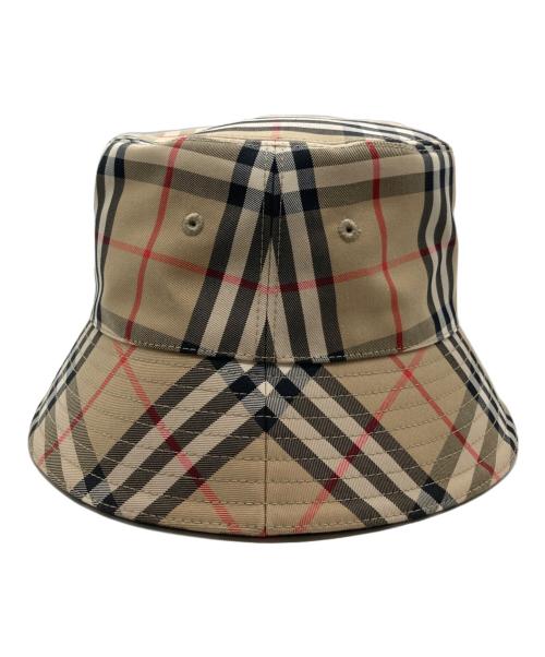 BURBERRY LONDON（バーバリーロンドン）BURBERRY LONDON (バーバリーロンドン) PANEL BUCKET HAT ベージュ サイズ:表記不明の古着・服飾アイテム