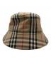 BURBERRY LONDON (バーバリーロンドン) PANEL BUCKET HAT ベージュ サイズ:表記不明：24000円