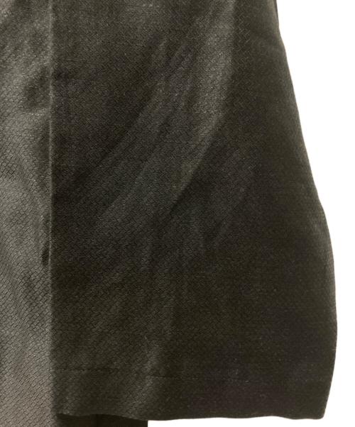 AURALEE（オーラリー）AURALEE (オーラリー) SILK LINEN DOBBY SHIRTS JACKET ブラック サイズ:5の古着・服飾アイテム