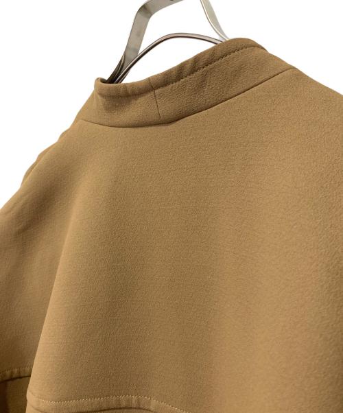 ELLIE（エリー）ELLIE (エリー) スリーブレスコート ブラウン サイズ:FREEの古着・服飾アイテム