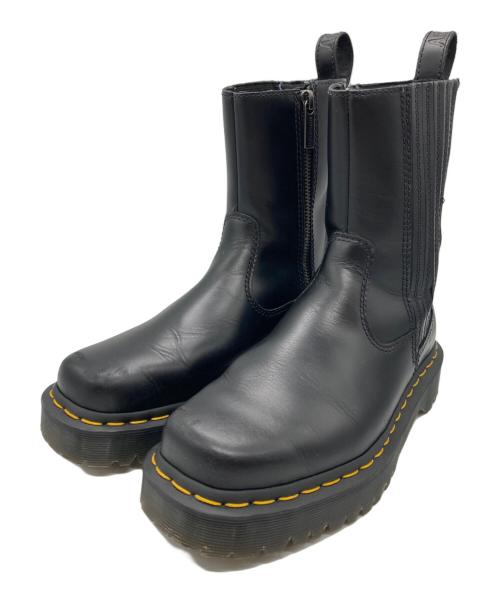 Dr.Martens（ドクターマーチン）Dr.Martens (ドクターマーチン) Amaayah Lo Leather Bex Pull-On Boots ブラック サイズ:UK4の古着・服飾アイテム