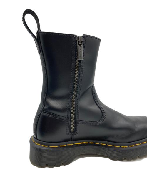 Dr.Martens（ドクターマーチン）Dr.Martens (ドクターマーチン) Amaayah Lo Leather Bex Pull-On Boots ブラック サイズ:UK4の古着・服飾アイテム