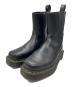 Dr.Martens（ドクターマーチン）の古着「Amaayah Lo Leather Bex Pull-On Boots」｜ブラック