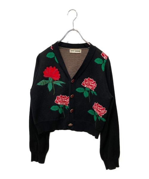 TTT MSW（ティー）TTT MSW (ティー) カーディガン ブラック サイズ:Sの古着・服飾アイテム