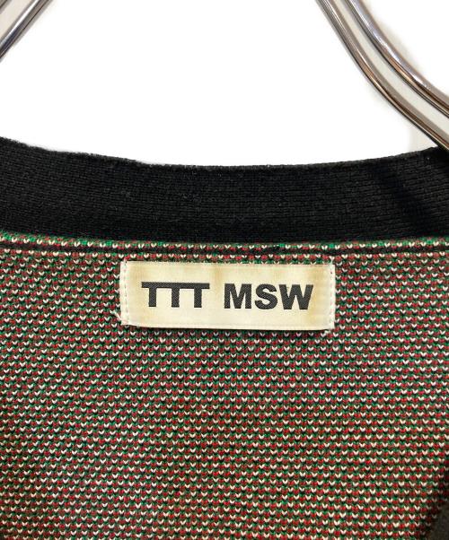 TTT MSW（ティー）TTT MSW (ティー) カーディガン ブラック サイズ:Sの古着・服飾アイテム