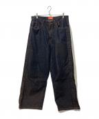 laid.B×blue roomレイド ビー×ブルー ルーム）の古着「デニムパンツ」｜インディゴ