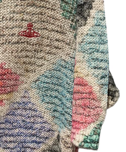 Vivienne Westwood RED LABEL（ヴィヴィアンウエストウッドレッドレーベル）Vivienne Westwood RED LABEL (ヴィヴィアンウエストウッドレッドレーベル) S/S総柄ニット マルチカラー サイズ:00の古着・服飾アイテム