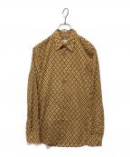 PRADAプラダ）の古着「花柄シャツ」｜イエロー×レッド