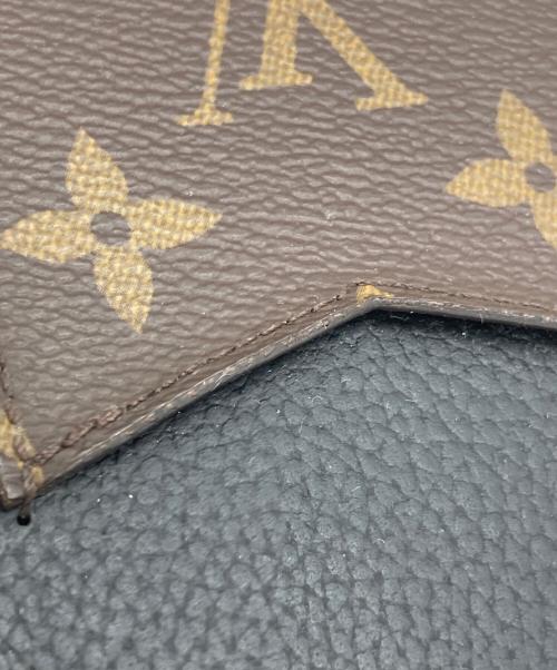 LOUIS VUITTON（ルイ ヴィトン）LOUIS VUITTON (ルイ ヴィトン) iPhoneケース ブラック×ブラウン サイズ:12proの古着・服飾アイテム