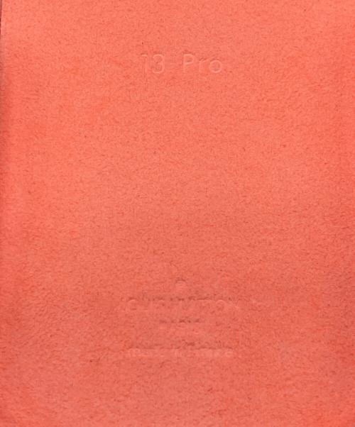 LOUIS VUITTON（ルイ ヴィトン）LOUIS VUITTON (ルイ ヴィトン) iPhoneケース ピンク×ブラウン サイズ:13PROの古着・服飾アイテム
