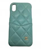 CHANELシャネル）の古着「iPhoneケース」｜スカイブルー