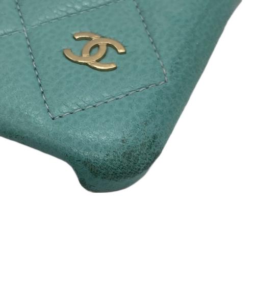 CHANEL（シャネル）CHANEL (シャネル) iPhoneケース スカイブルーの古着・服飾アイテム