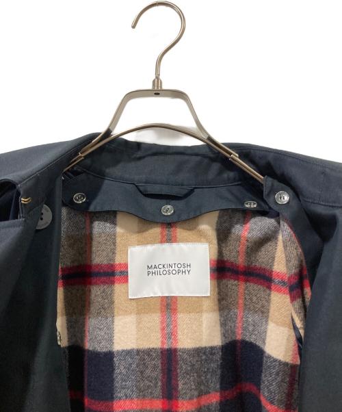MACKINTOSH PHILOSOPHY（マッキントッシュ フィロソフィー）MACKINTOSH PHILOSOPHY (マッキントッシュ フィロソフィー) ライナー付トレンチコート ネイビー サイズ:36の古着・服飾アイテム