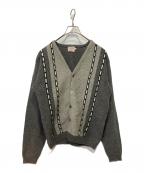 USEDユーズド）の古着「モヘヤ混カーディガン」｜ベージュ