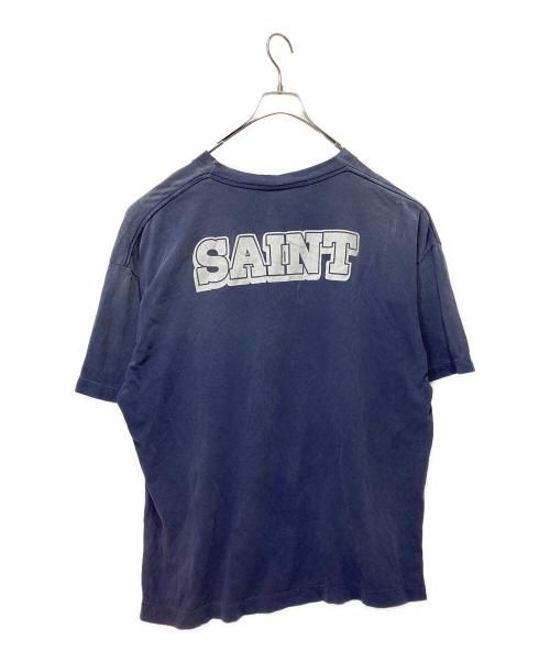 SAINT MICHAEL（セントマイケル）SAINT MICHAEL (セントマイケル) DISNEY (ディズニー) BONJOUR DSN SS TEE ネイビー サイズ:XXLの古着・服飾アイテム