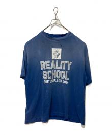 SAINT MICHAEL（セントマイケル）の古着「REALITY SCHOOL SS TEE」｜ネイビー