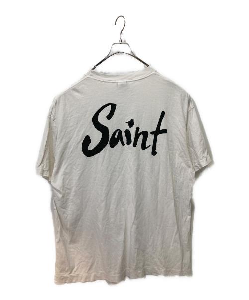 SAINT MICHAEL（セントマイケル）SAINT MICHAEL (セントマイケル) SS TEE/SUPER DIRTY/WHITE ホワイト サイズ:XXLの古着・服飾アイテム