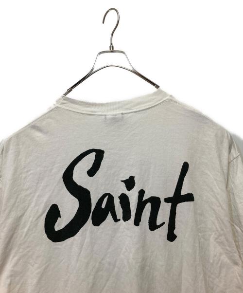SAINT MICHAEL（セントマイケル）SAINT MICHAEL (セントマイケル) SS TEE/SUPER DIRTY/WHITE ホワイト サイズ:XXLの古着・服飾アイテム