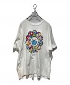 TM/KKタカシムラカミ/カイカイキキ）の古着「プリントTシャツ」｜ホワイト