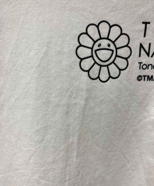 TM/KK（タカシムラカミ/カイカイキキ）TM/KK (タカシムラカミ/カイカイキキ) プリントTシャツ ホワイト サイズ:XLの古着・服飾アイテム