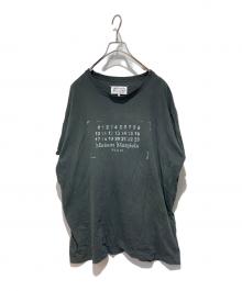 Maison Margiela（メゾンマルジェラ）の古着「スタンプロゴTシャツ」｜ブラック