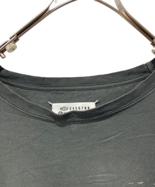Maison Margiela（メゾンマルジェラ）Maison Margiela (メゾンマルジェラ) スタンプロゴTシャツ ブラック サイズ:XLの古着・服飾アイテム