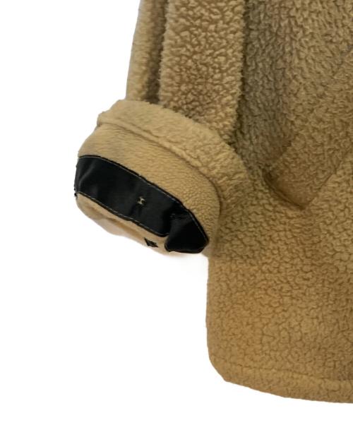 A BATHING APE（ア ベイシング エイプ）A BATHING APE (ア ベイシング エイプ) ボアフリースダッフルコート ベージュ サイズ:表記無しの古着・服飾アイテム