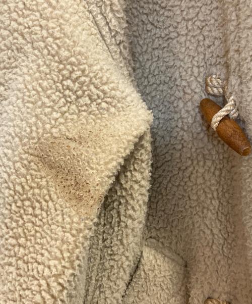 A BATHING APE（ア ベイシング エイプ）A BATHING APE (ア ベイシング エイプ) ボアフリースダッフルコート ベージュ サイズ:表記無しの古着・服飾アイテム