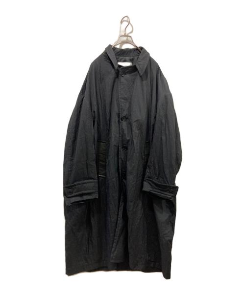 i'm here（アイムヒアー）i'm here (アイムヒアー) ナイロンコート ブラック サイズ:Lの古着・服飾アイテム