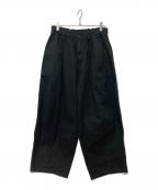 is-nessイズネス）の古着「BALLOON BAKER PANTS」｜ブラック