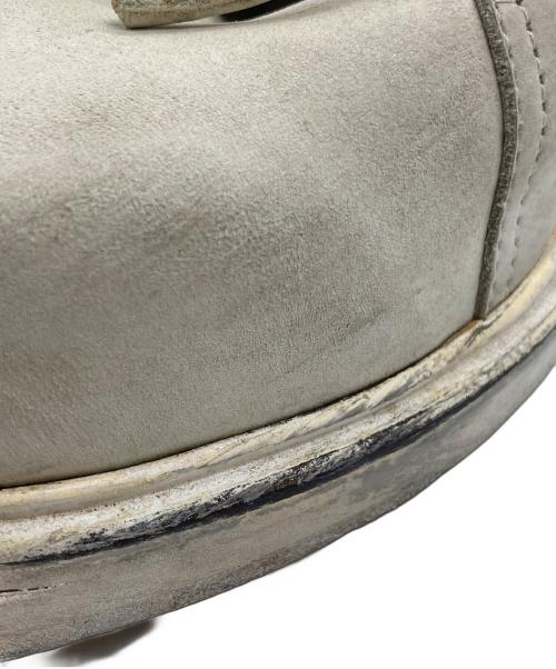 DIRK BIKKEMBERGS（ダークビッケンバーグ）DIRK BIKKEMBERGS (ダークビッケンバーグ) プラットフォームレザーブーツ ホワイト サイズ:41 1/2の古着・服飾アイテム