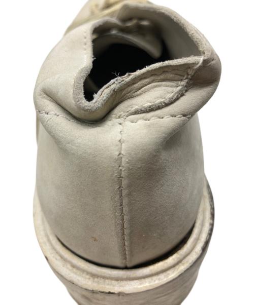 DIRK BIKKEMBERGS（ダークビッケンバーグ）DIRK BIKKEMBERGS (ダークビッケンバーグ) プラットフォームレザーブーツ ホワイト サイズ:41 1/2の古着・服飾アイテム