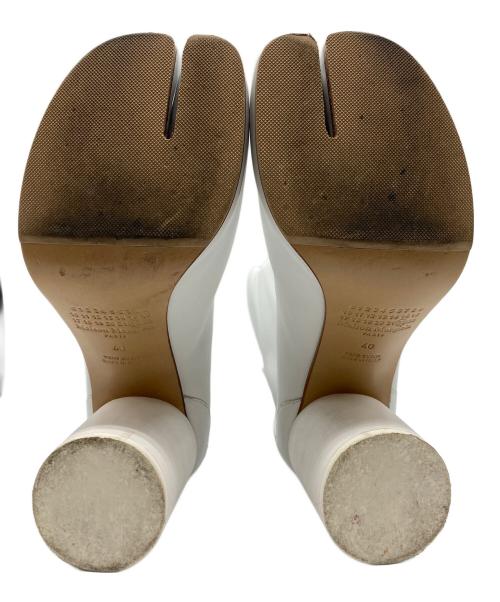Maison Margiela（メゾンマルジェラ）Maison Margiela (メゾンマルジェラ) 足袋ブーツ/S58WU0260 ホワイト サイズ:40の古着・服飾アイテム